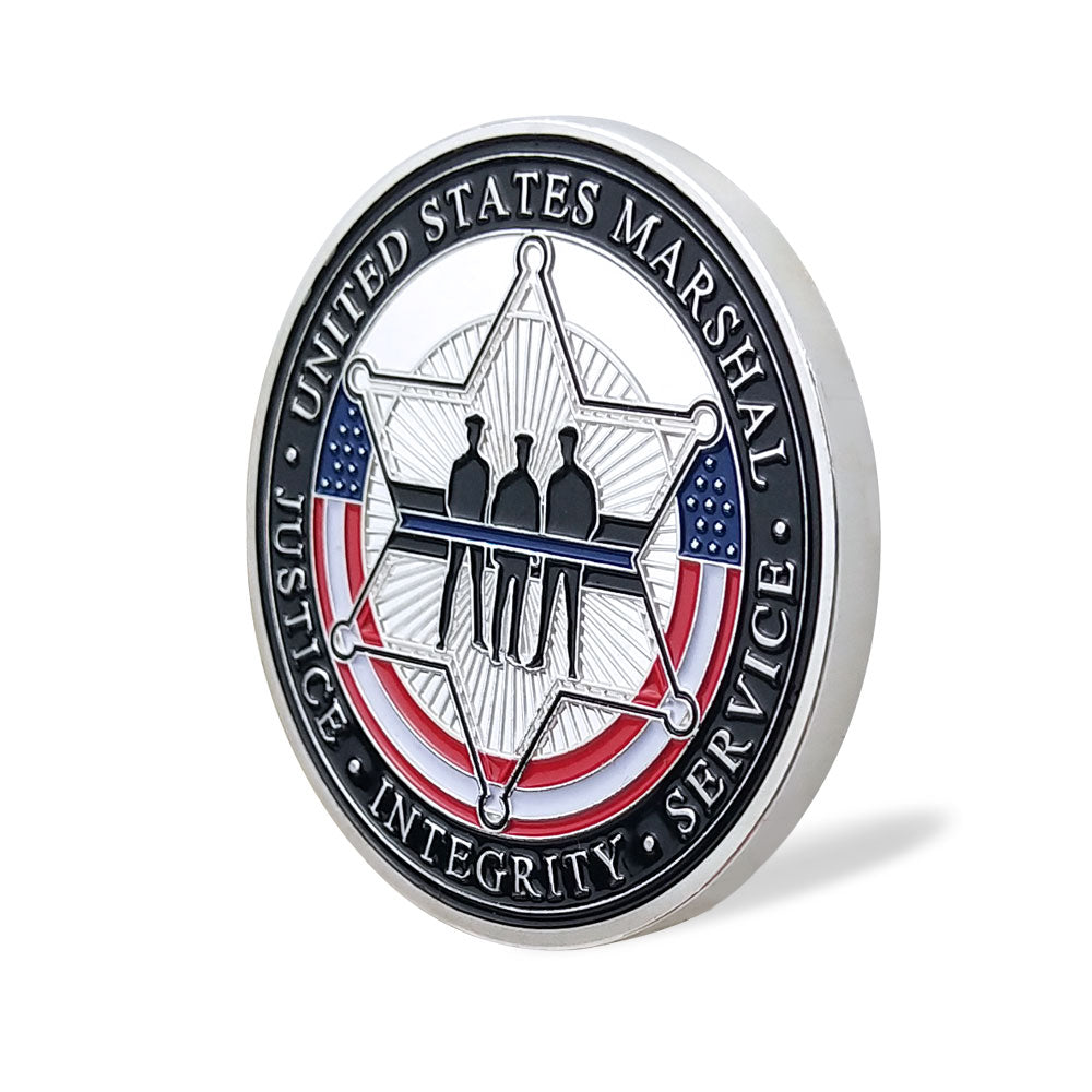 United States Blue Flag Liberty Veteran Challenge Coin mysite