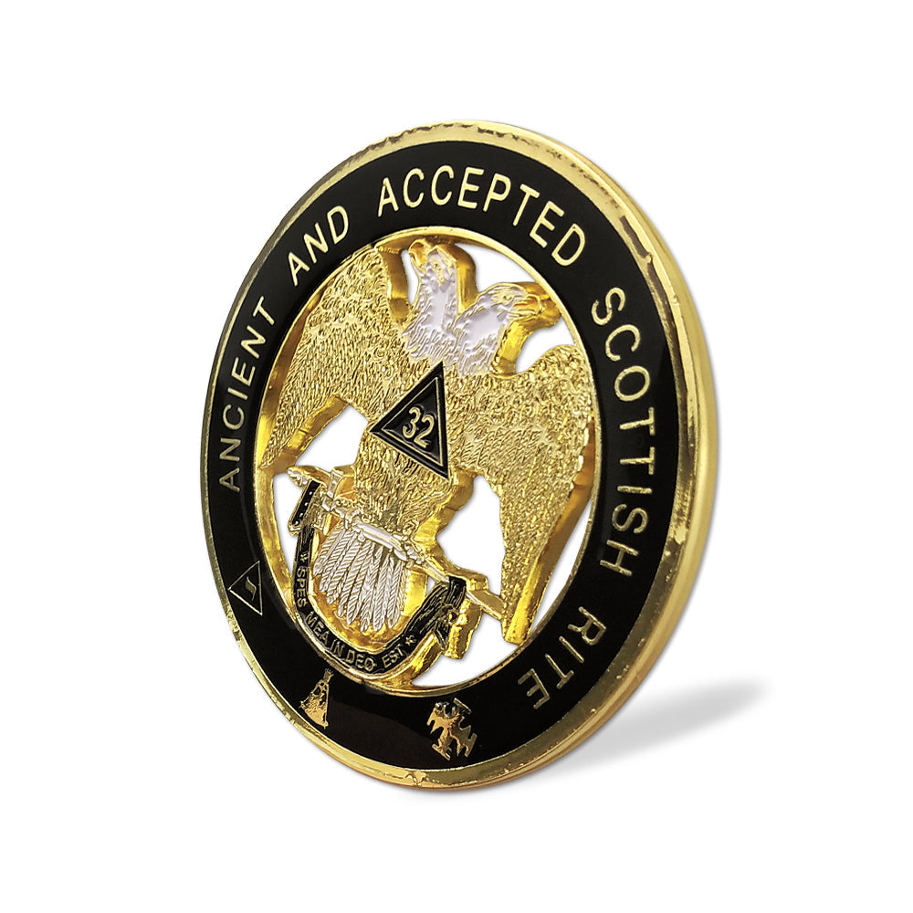 Scottish Rite 32 Auto Car Emblem mysite