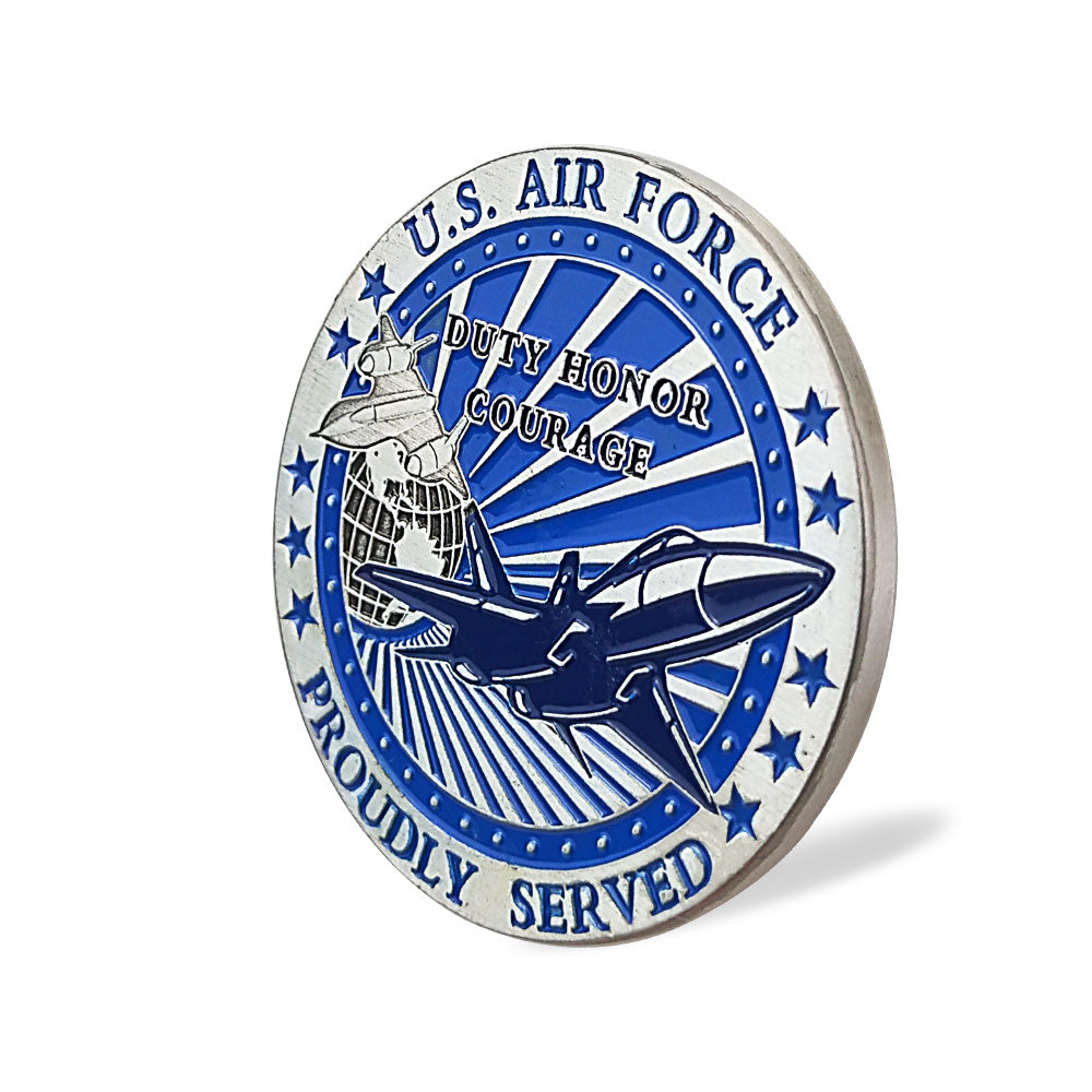 Us Air Force Earth Challenge Coin mysite