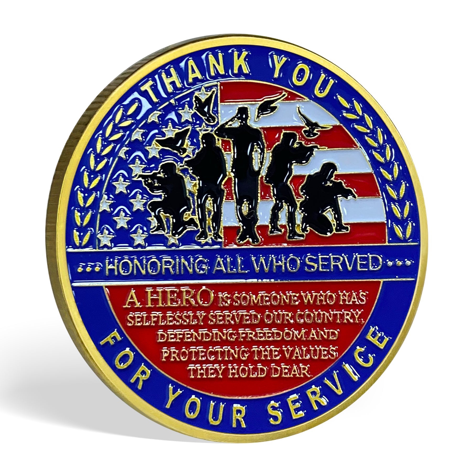Thank You For Your Service Challenge Coins-AtSKnsk mysite