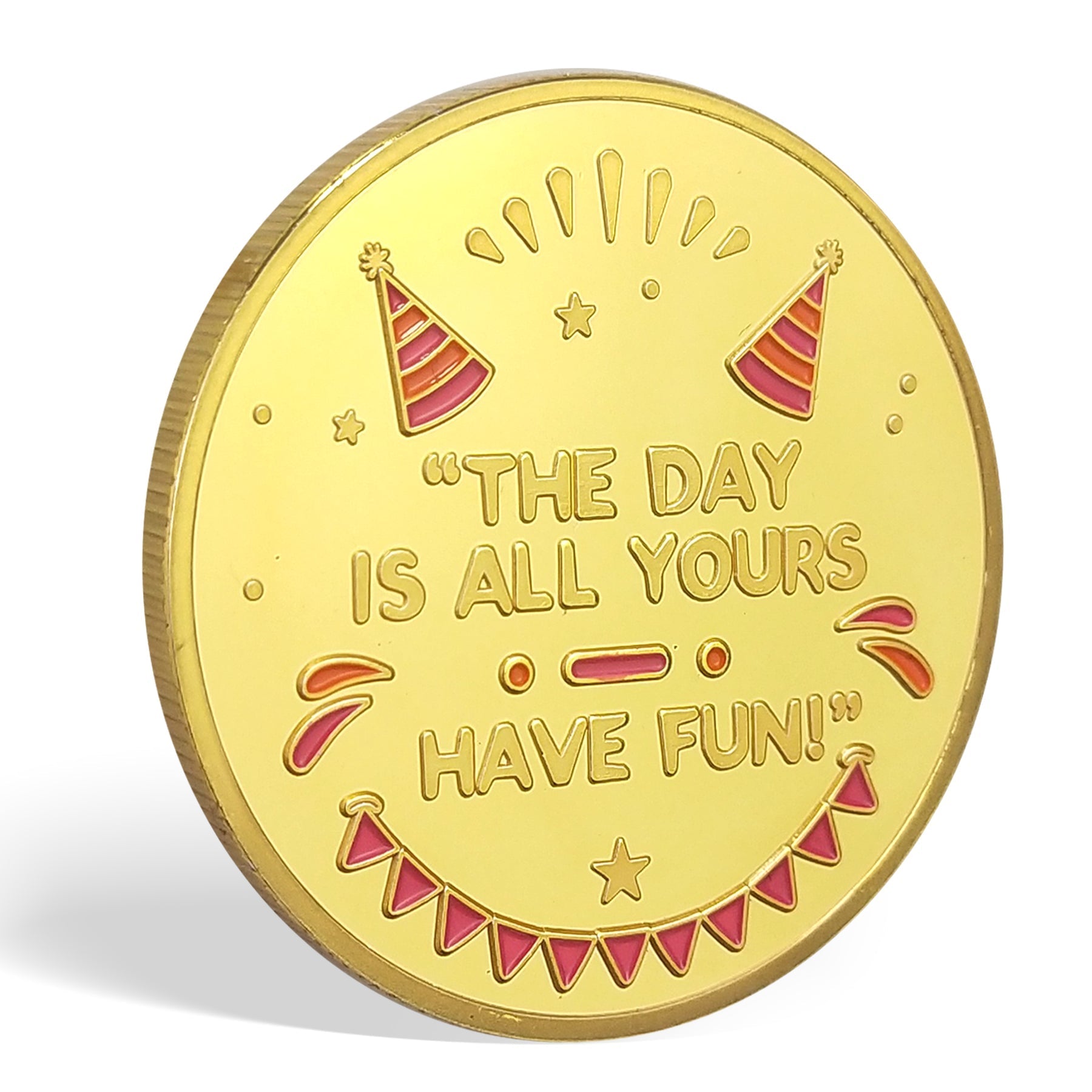 Happy Birthday Coin -Laughing and crying cake mysite