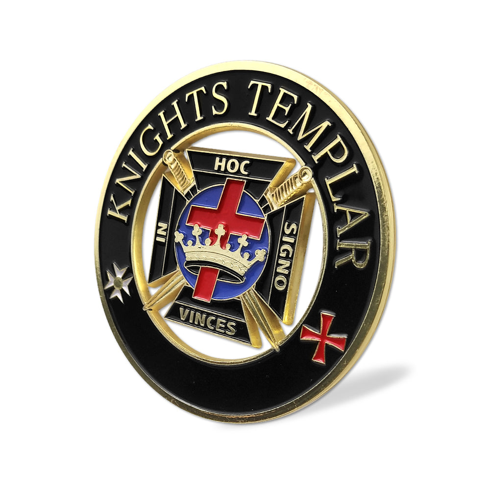 Knights Templar Auto Car Emblem mysite