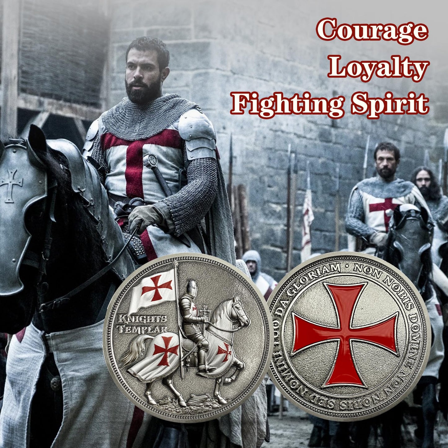 Knights Templar Challenge Coin mysite