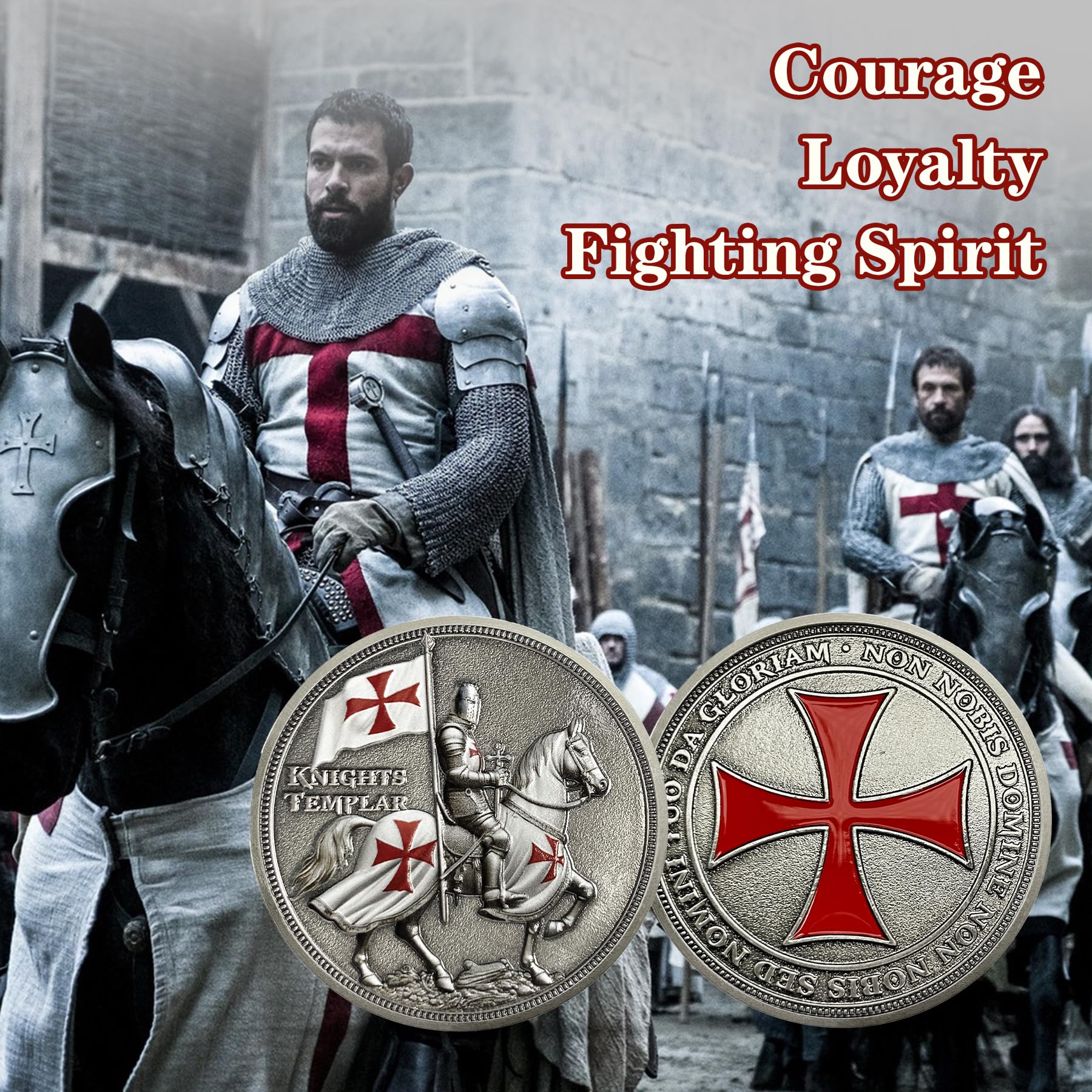 Knights Templar Challenge Coin mysite