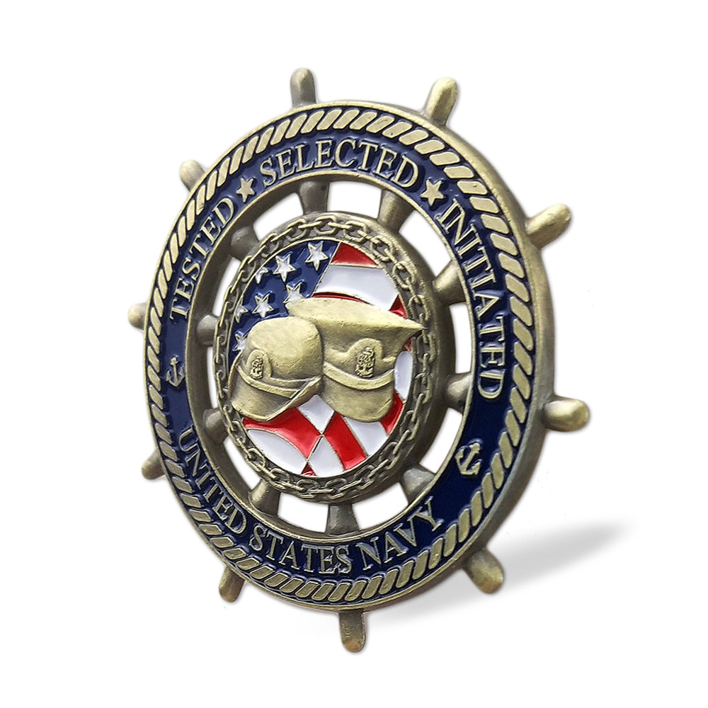 U.S. Navy Rudder Challenge Coin Navy Commemorative Gift mysite