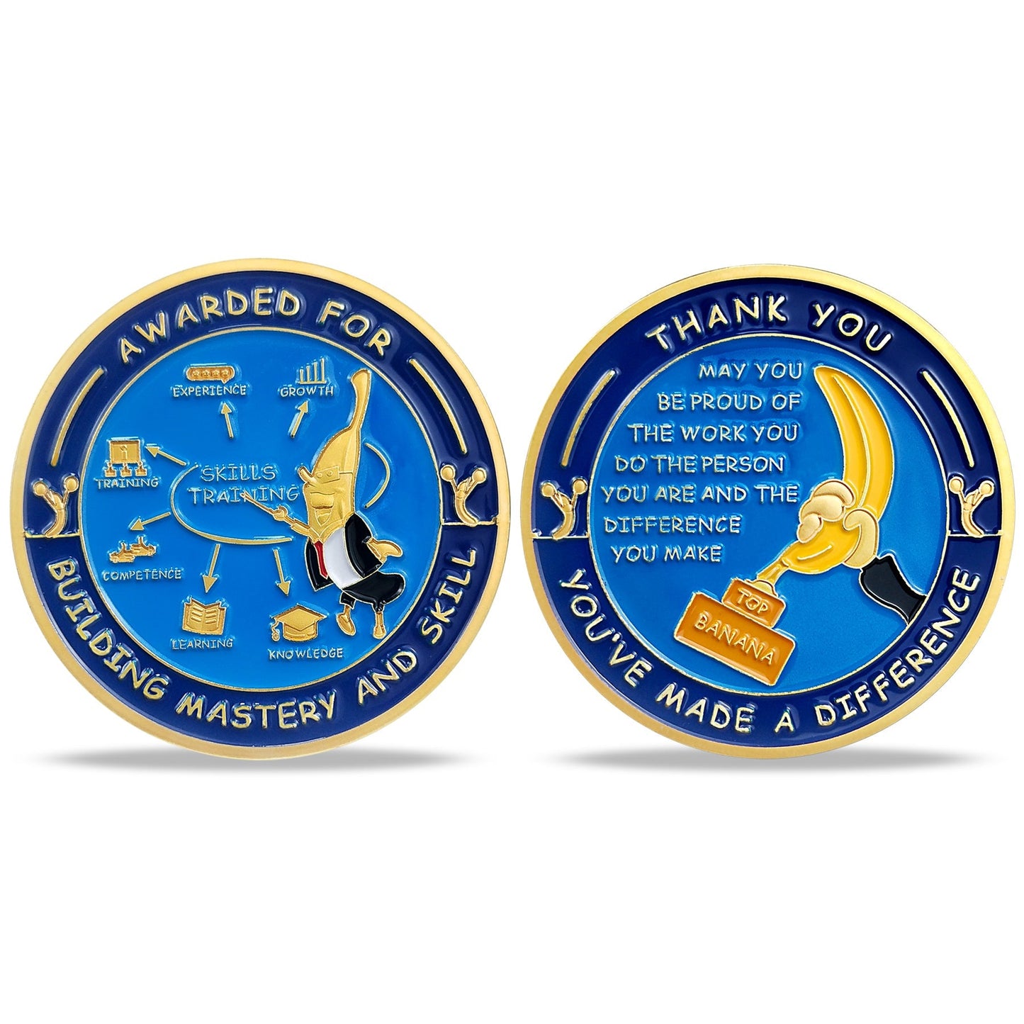 Encouragement Challenge Coin-Employee Appreciation Gifts Inspirational Thank You Coin for Students and Cowokers-Skills Teacher mysite