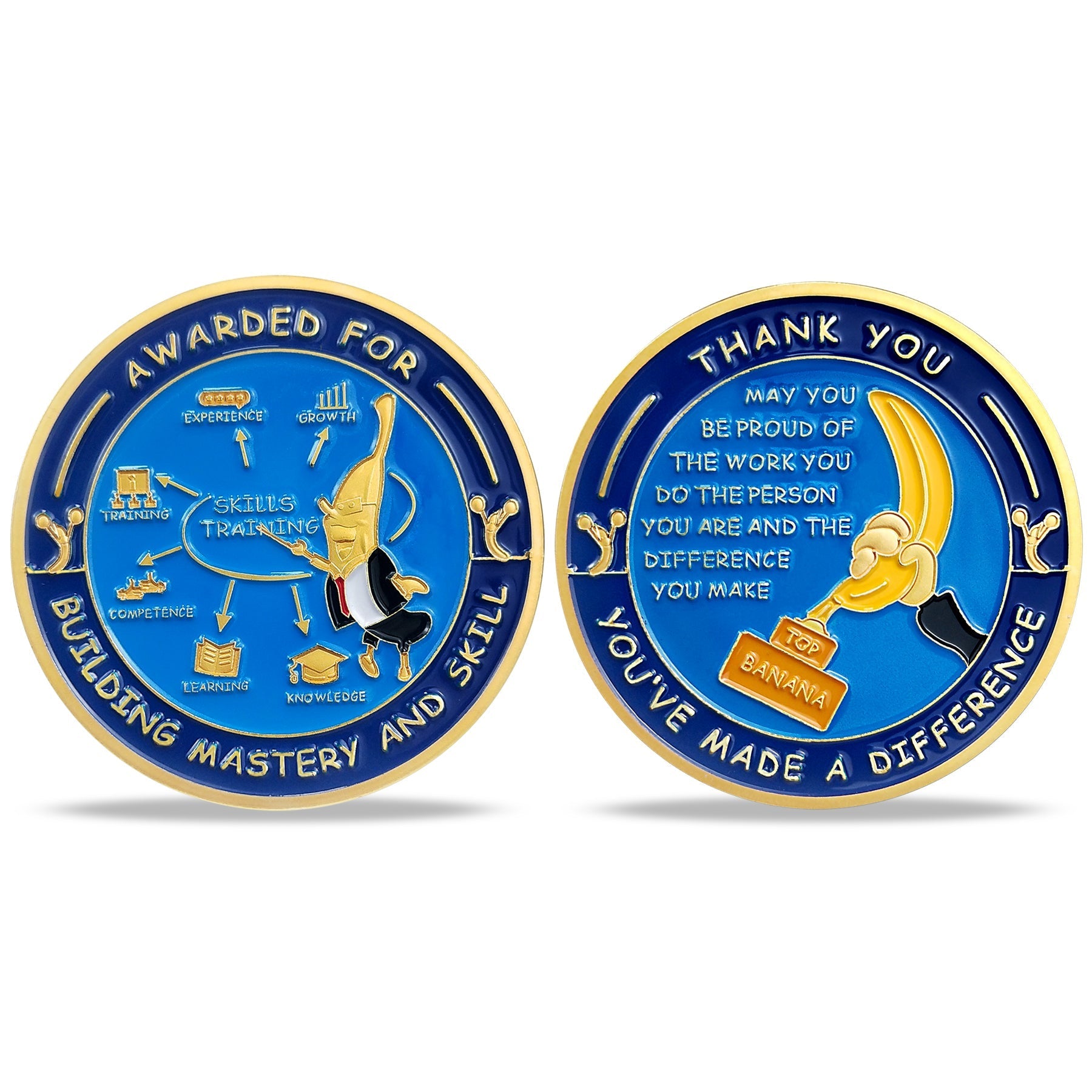Encouragement Challenge Coin-Employee Appreciation Gifts Inspirational Thank You Coin for Students and Cowokers-Skills Teacher mysite