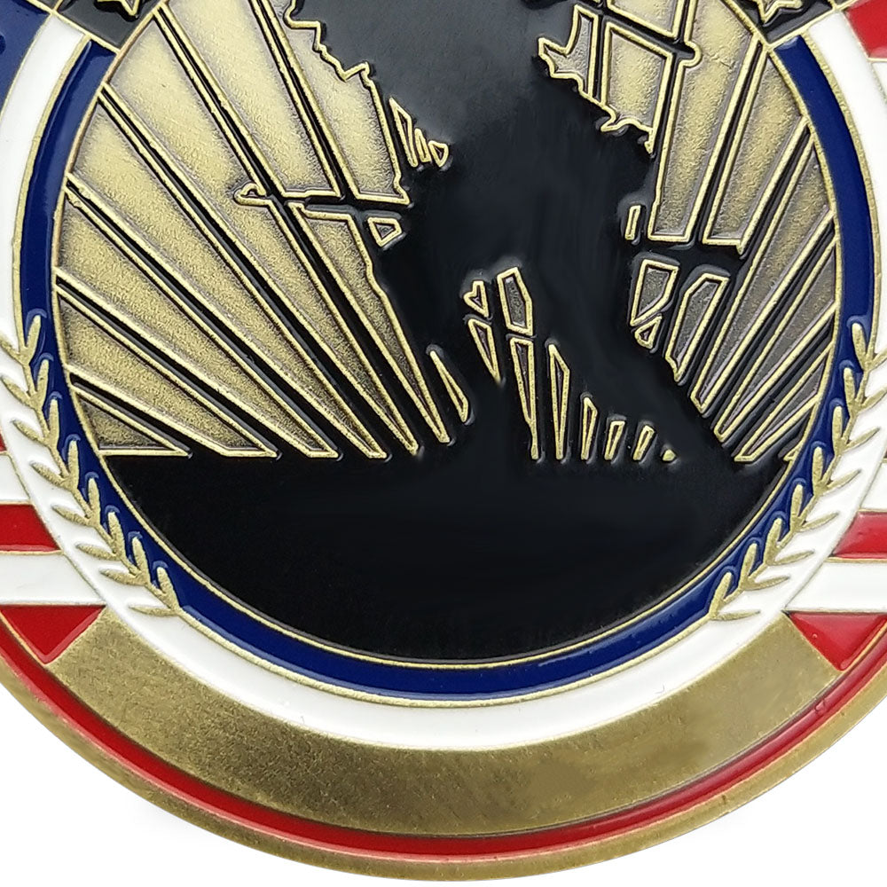 Military Challenge Coin Veteran Glory Creed Thank You Gift-AtSKnSK mysite