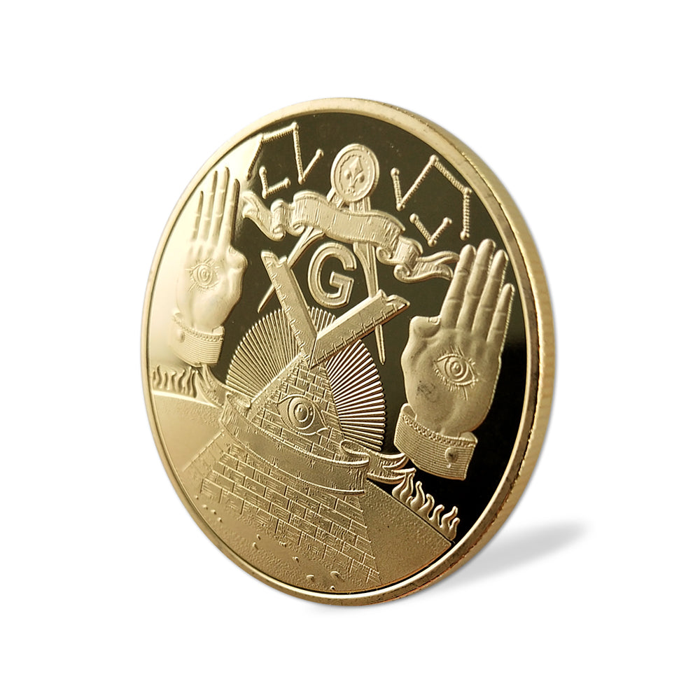 Masonic Freemason Lodge Challenge Coin mysite