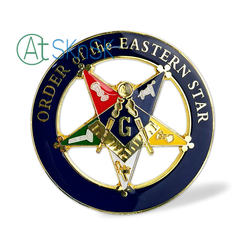 Masonic Order of the Eastern Star Car Auto Emblem mysite