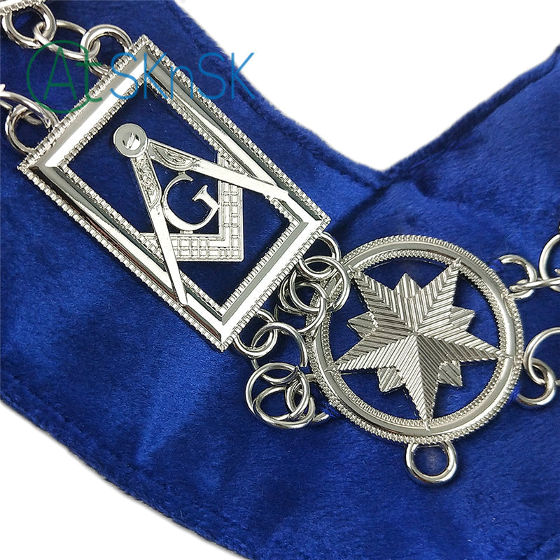 Masonic Blue Lodge Master Mason Chain Collar mysite