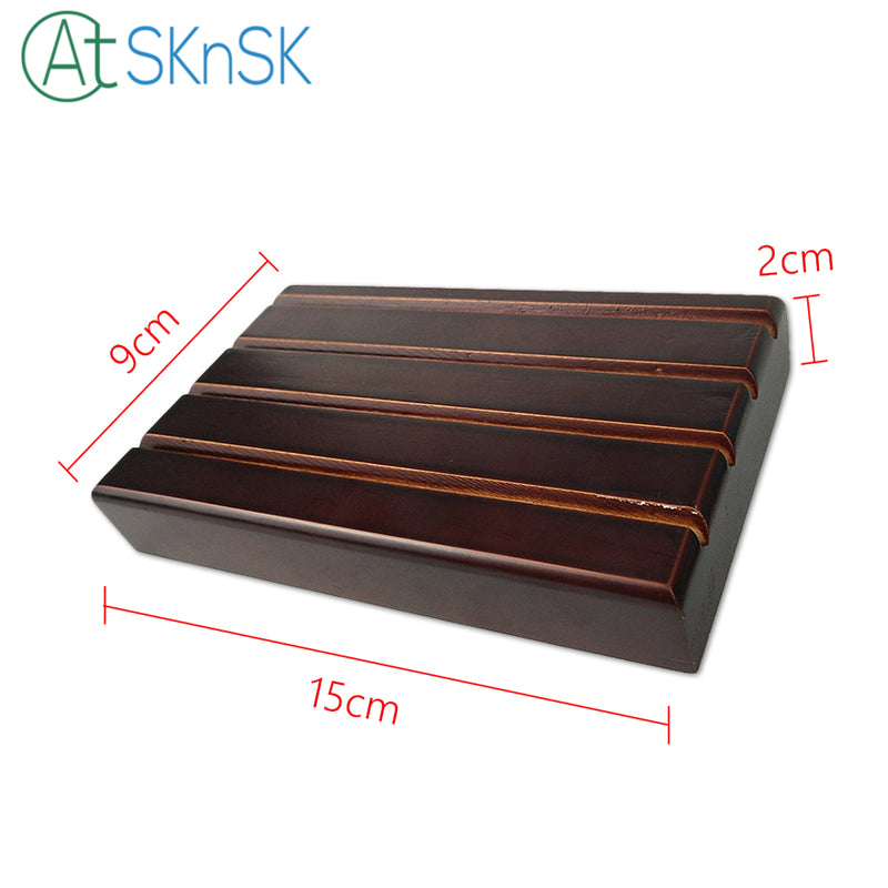 4 Rows Solid Wood Mini Challenge Coin Display mysite
