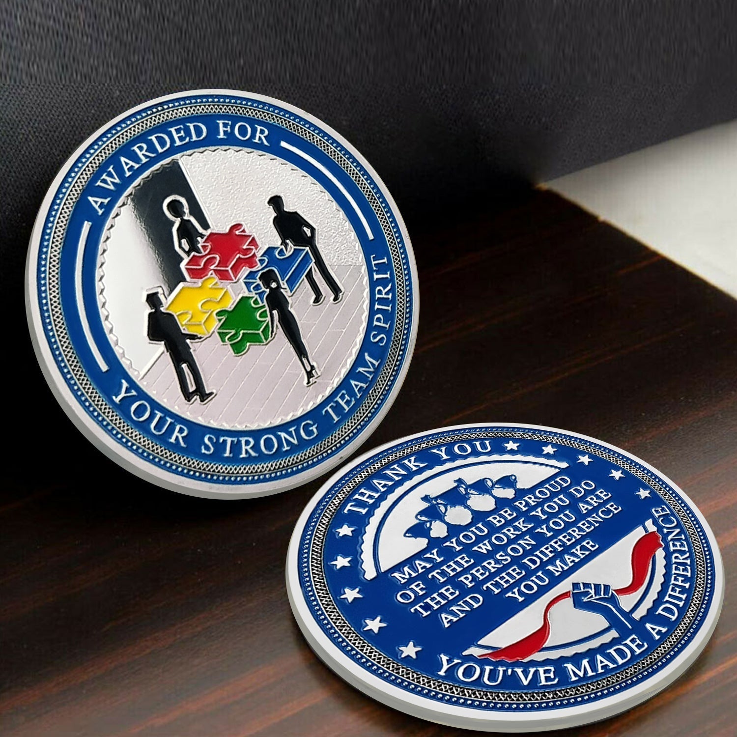 Encouragement Challenge Coin-Employee Appreciation Gifts Inspirational Thank You Coin for Students and Cowokers-Team Spirit mysite