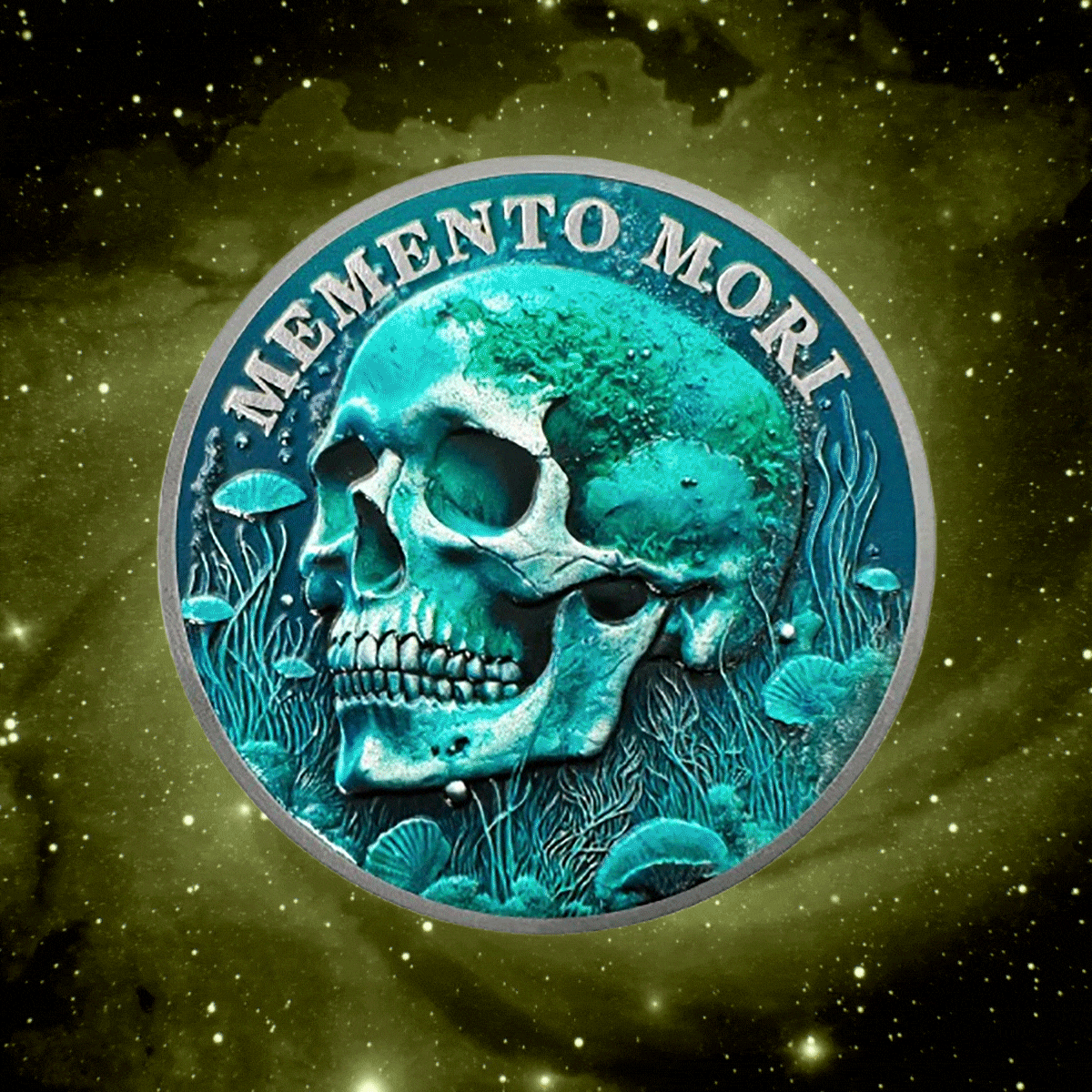 Memento Mori Coin Skull Challenge Coin mysite