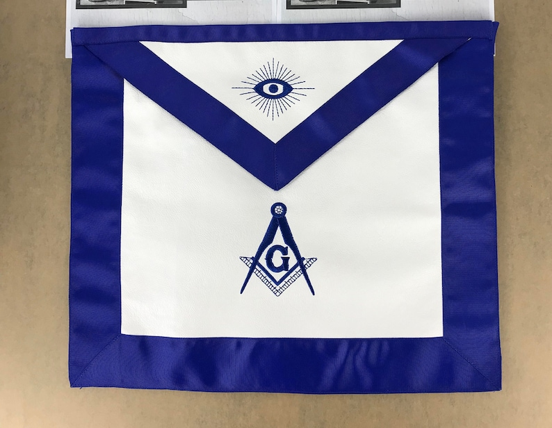 Masonic Blue Lodge Master Mason Apron mysite