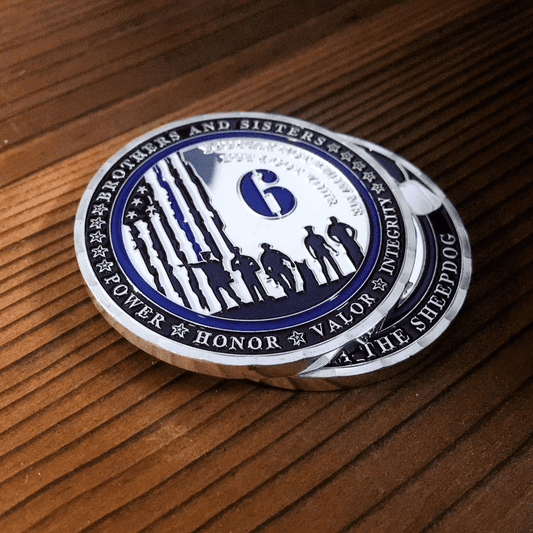 I Got Your Six Police Challenge Coin mysite