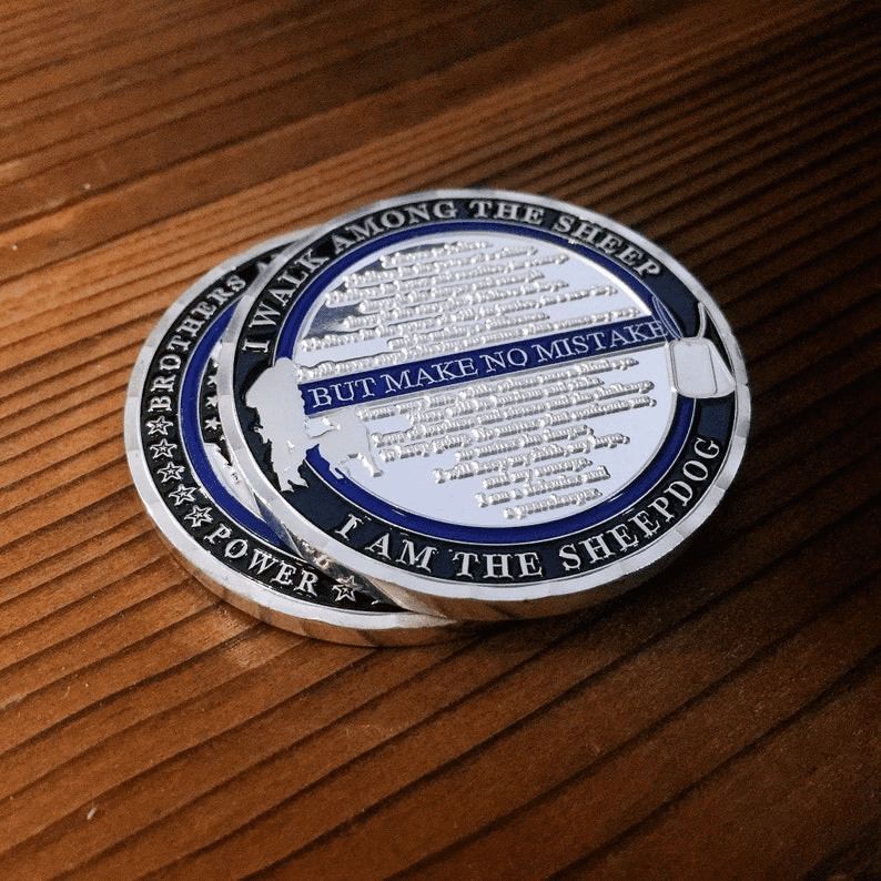 I Got Your Six Police Challenge Coin mysite