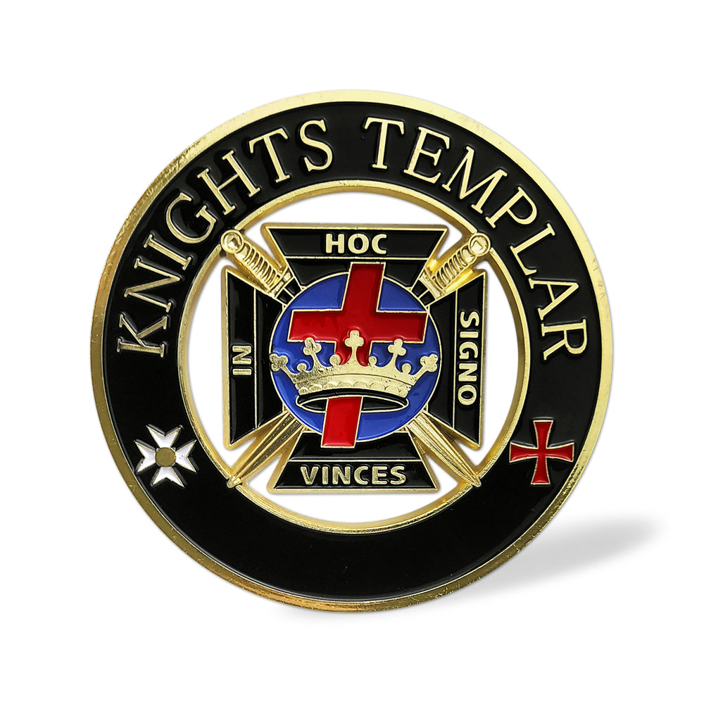 Knights Templar Auto Car Emblem mysite