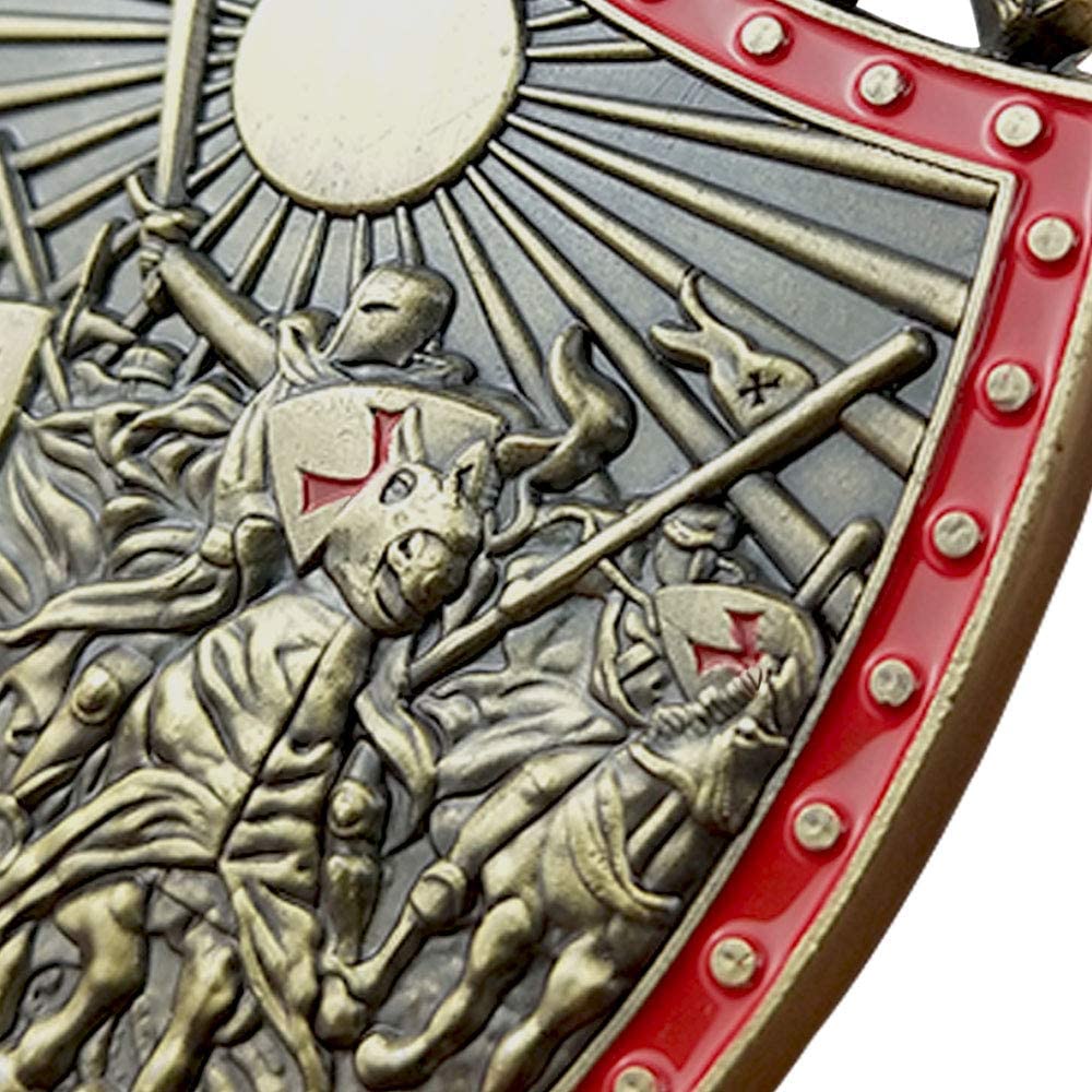 The Knights Templar Challenge Coin Commemorative Gift DecoWoodo
