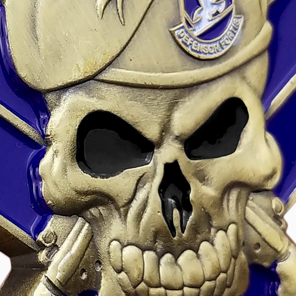 USAF Core Values Challenge Coin Air Force Defensor Motto P Military Collectible decowoodo