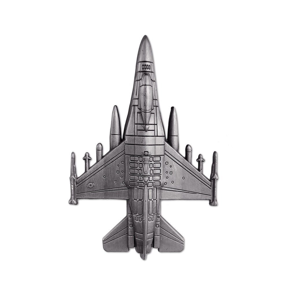 USAF F-16 Challenge Coin Fighter Collectible Military Air Force Metal Badge/gift for Him for father decowoodo