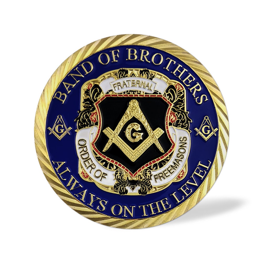 Masonic Collectible Order of Freemason Brotherhood Grand Lodge Gift Coin/gift for Him for father decowoodo
