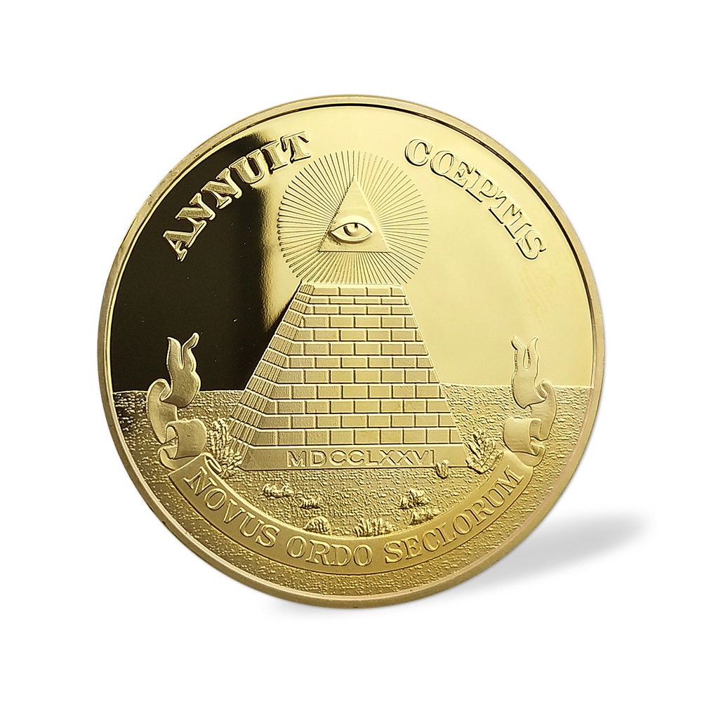 The Great Seal of the United States Challenge Coin decowoodo