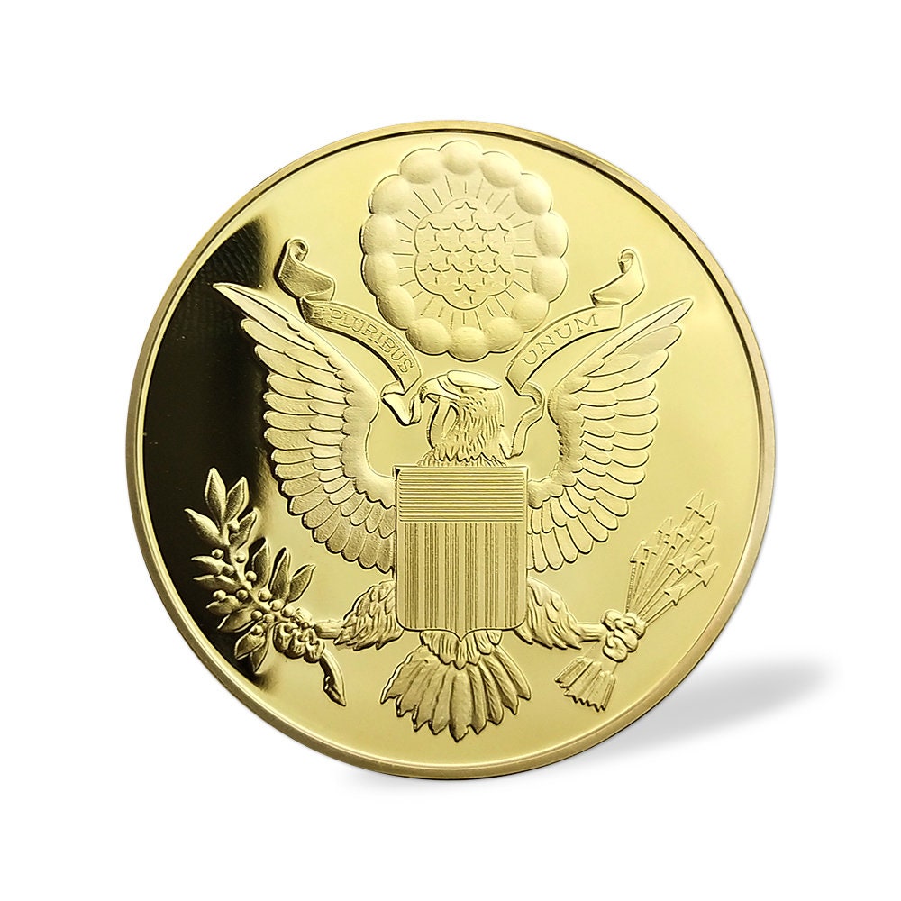The Great Seal of the United States Challenge Coin decowoodo