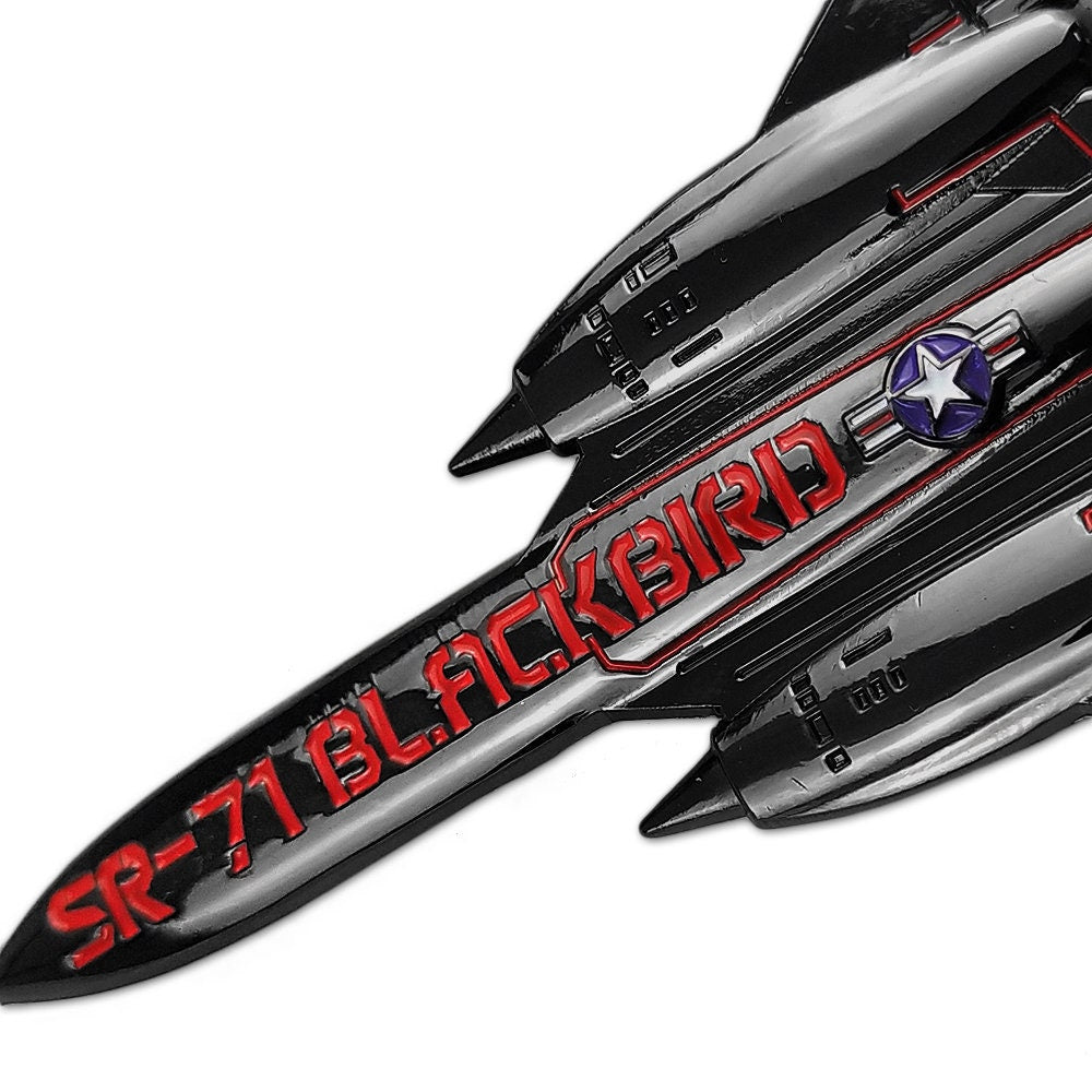 USAF SR-71 Surveillance Challenge Coin Military Aircraft Collectible Badge decowoodo