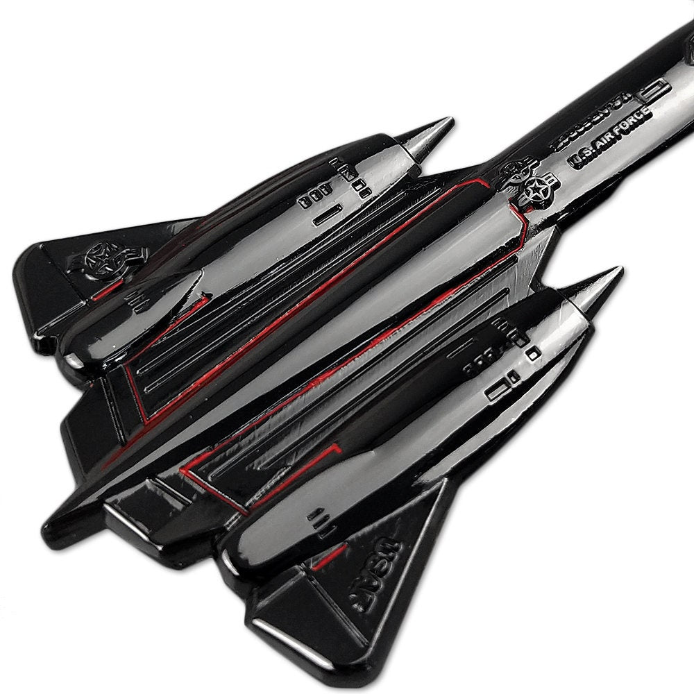 USAF SR-71 Surveillance Challenge Coin Military Aircraft Collectible Badge decowoodo