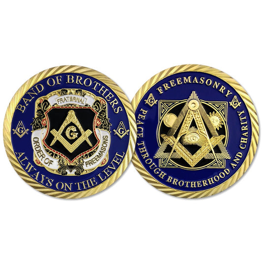 Masonic Collectible Order of Freemason Brotherhood Grand Lodge Gift Coin/gift for Him for father decowoodo