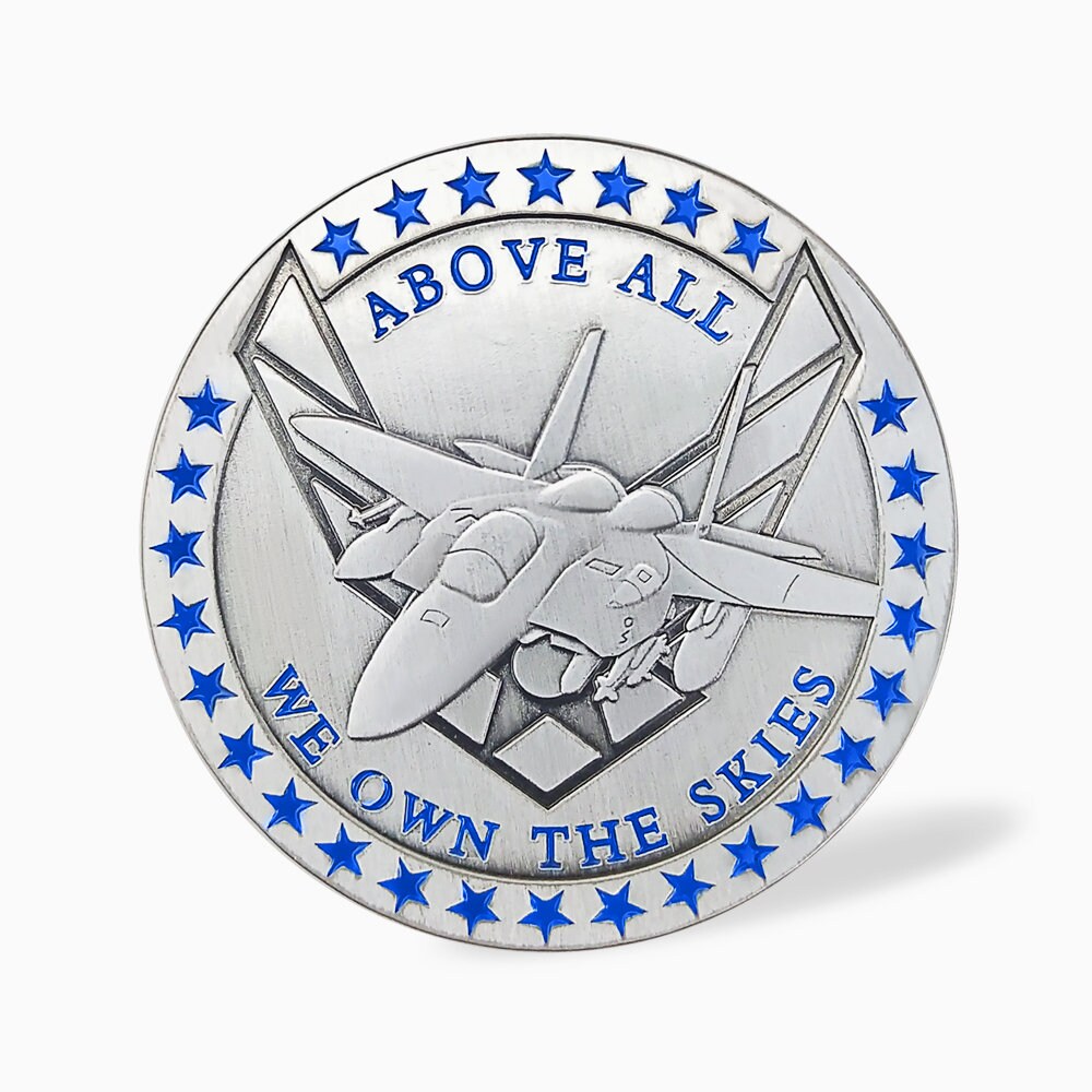 USAF Military Challenge Coin First Sergeant Diamond Note Air Force Honor Gift decowoodo