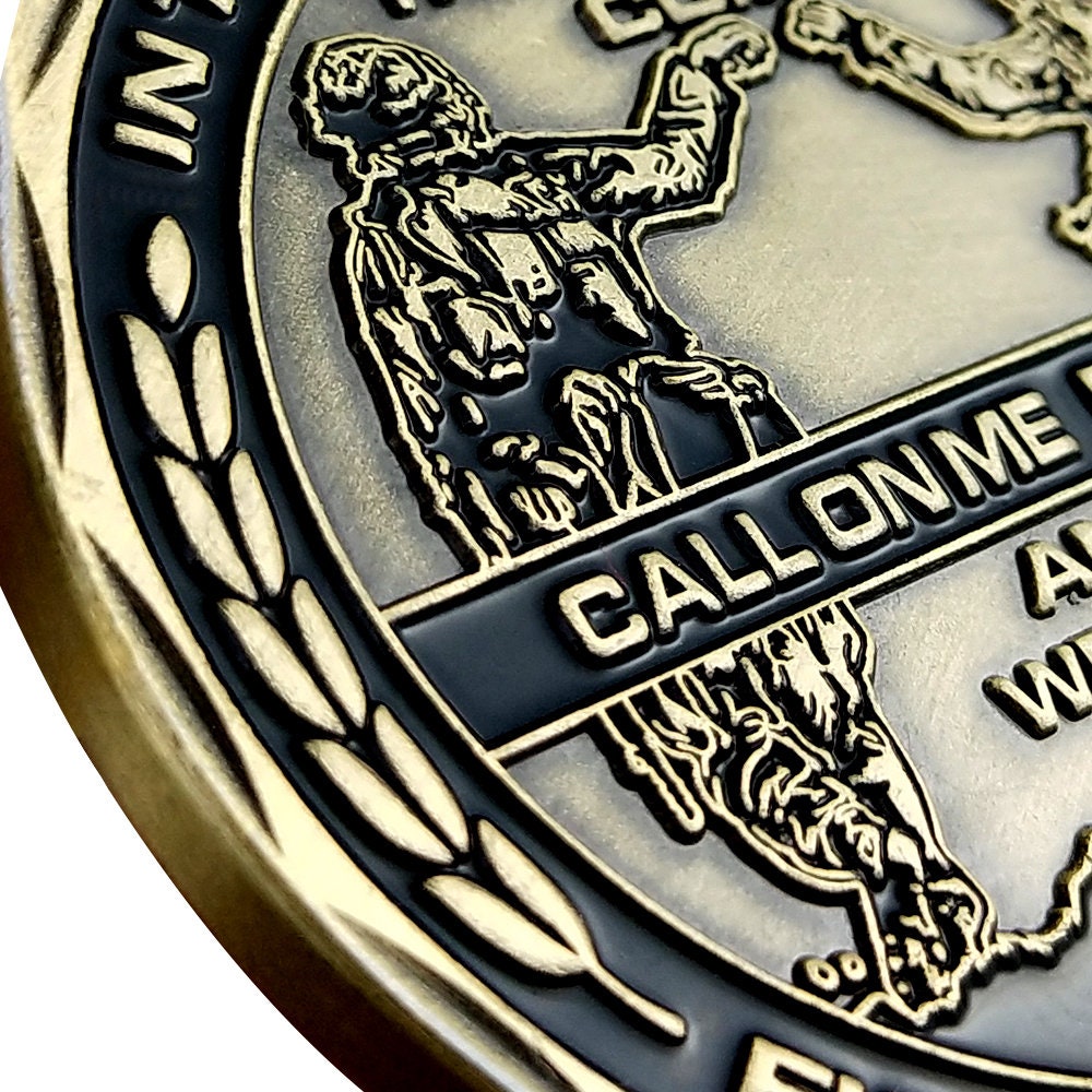 US Army Brofist Challenge Coin Bronze Military Collectible Soldier Fist Bump/gift for Him for father decowoodo