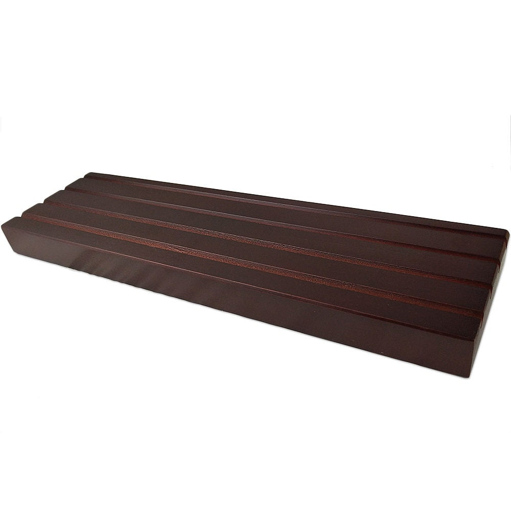 11" Challenge Coin Display Rack Pinewood Cherry Finish Chips Holder/gift for Him for father decowoodo