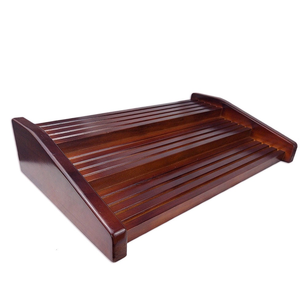 16" Challenge Coin Display Stand 2/3 Tiers 8 Rows Collectible Holder Level Design/gift for Him for father decowoodo