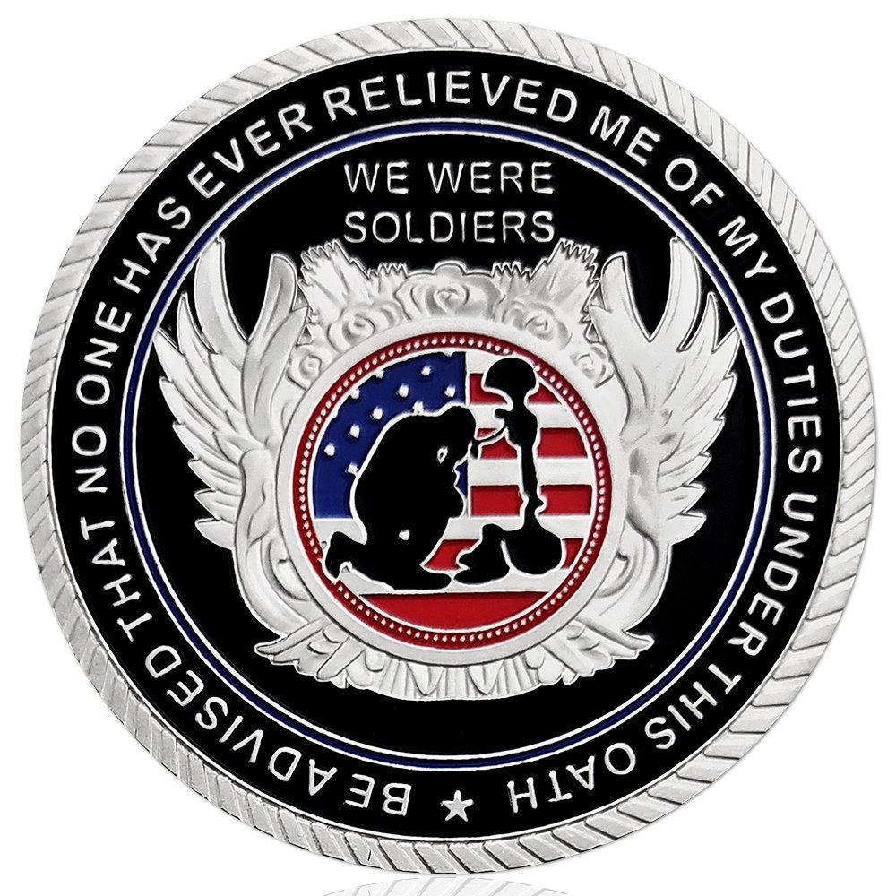 Veteran Oath Challenge Coin To Defend the Constitution Soldiers Collectible/gift for Him for father decowoodo