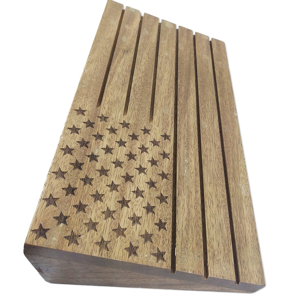 16" Challenge Coin Flag Display Stand Militaria Chip Medallion Holder Rack decowoodo