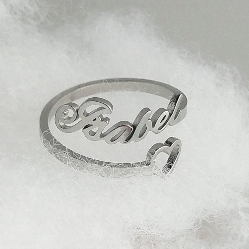 Mother's Day Gifts | Personalized Custom Name Ring | Gift For Lover decowoodo
