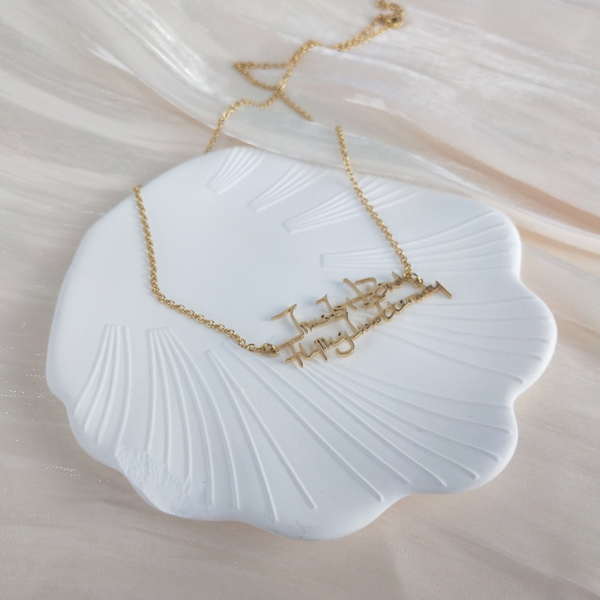 Personalized Custom DIY Handwriting Pendant Bracelet | Artistic Font Writing | Laser Printing Engraved | Mothers day gift decowoodo