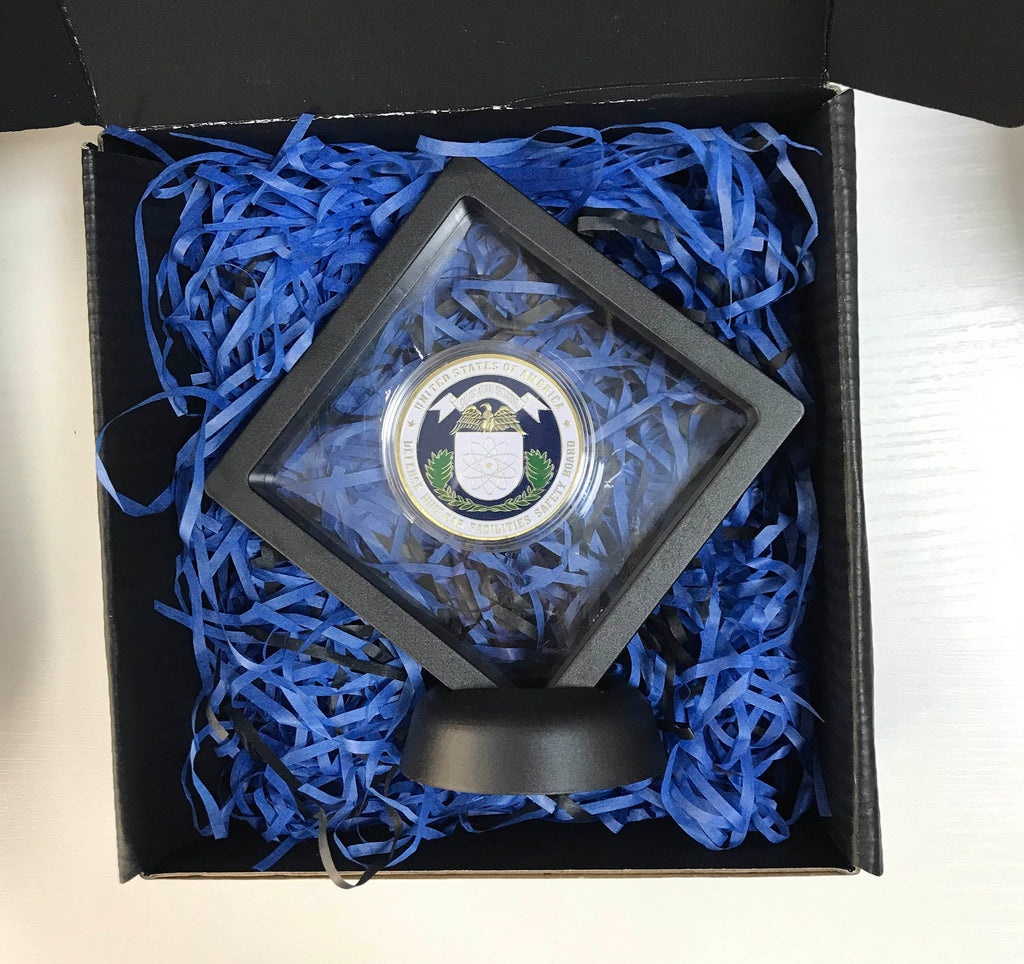 Police Challenge coin policeman officer gift for him police graduation retirement gift Defense Nuclear Facilities Safety Board Police prayer DecoWoodo