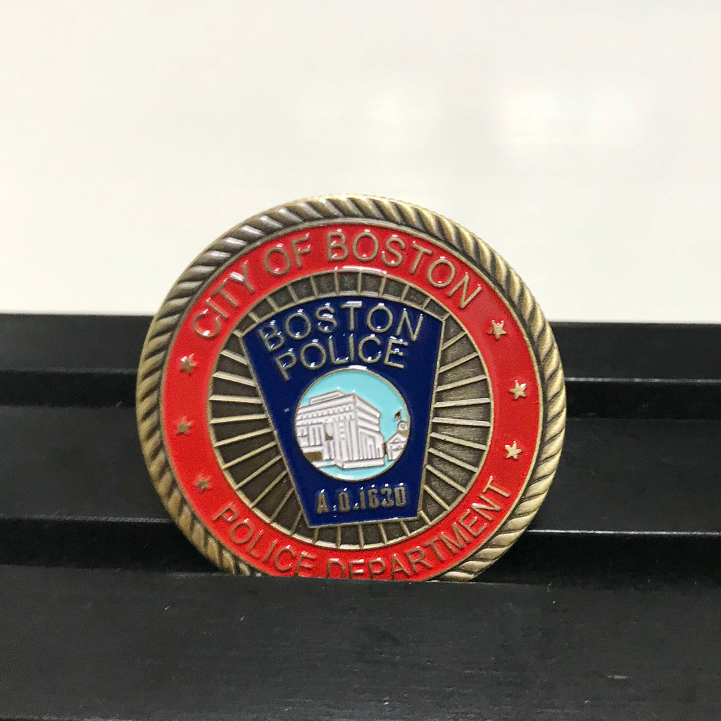 Boston Police department gift St. Michael prayer Law Enforcement police Officers Prayer retirement Gift for Him/ Her DecoWoodo