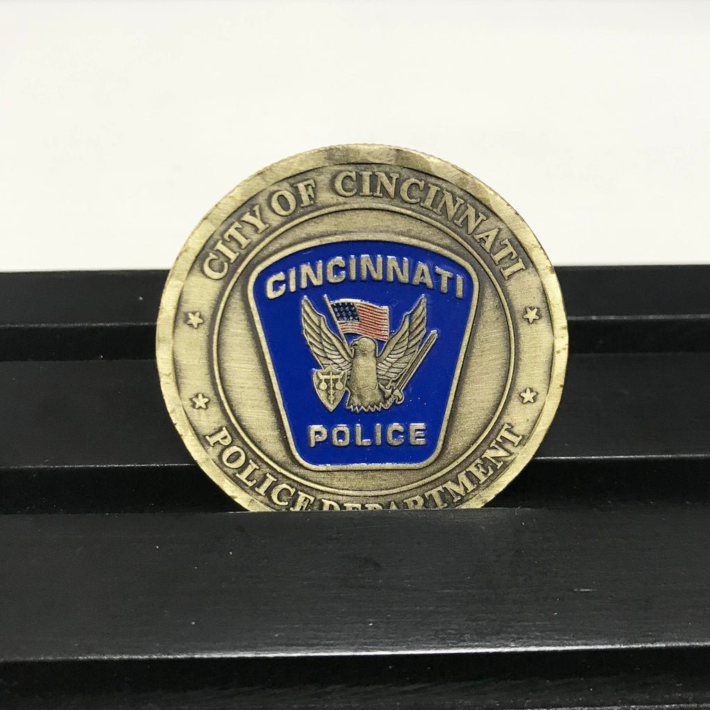 Cincinnati Police department gift St. Michael prayer Law Enforcement police Officers Prayer retirement Gift for Him/ Her DecoWoodo