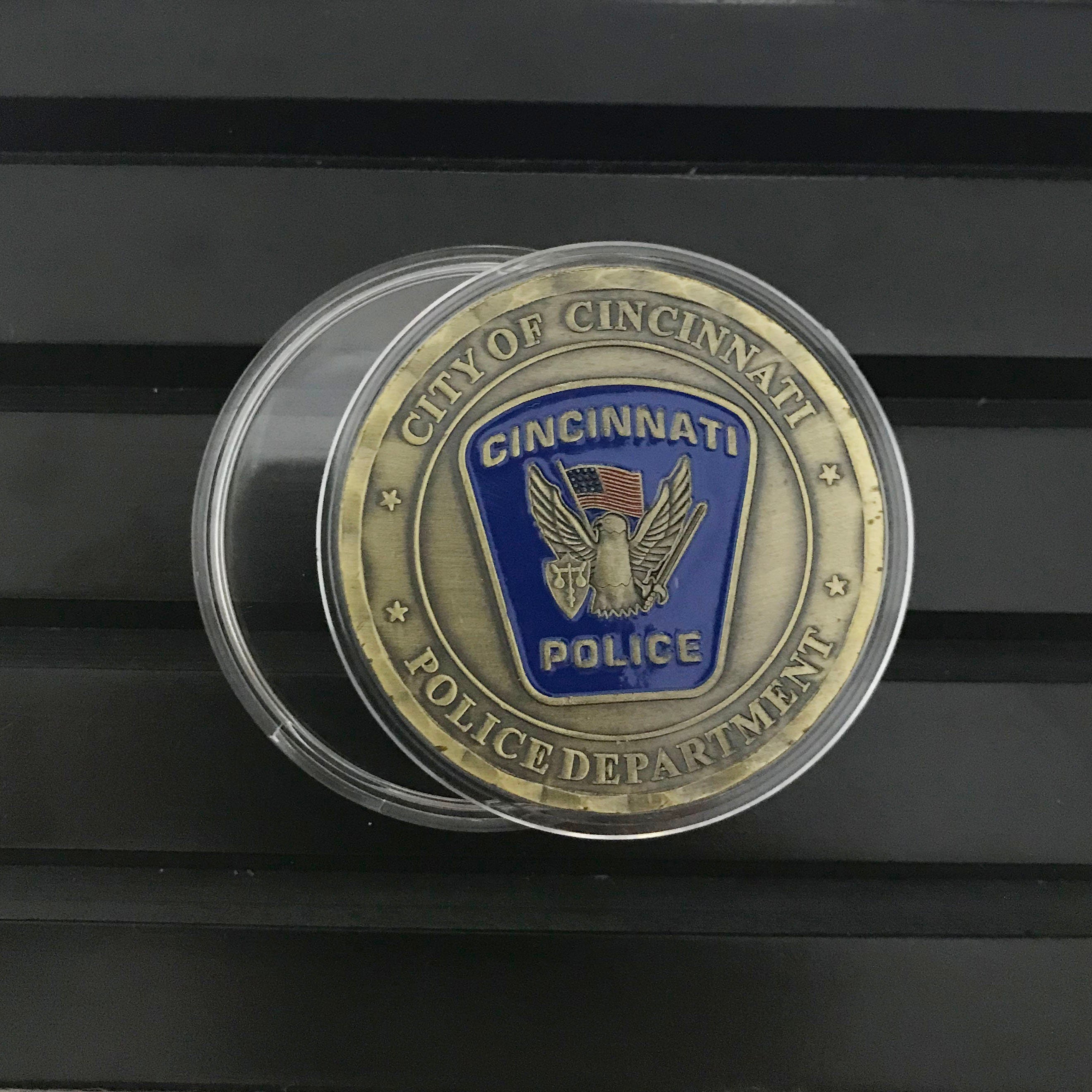 Cincinnati Police department gift St. Michael prayer Law Enforcement police Officers Prayer retirement Gift for Him/ Her DecoWoodo