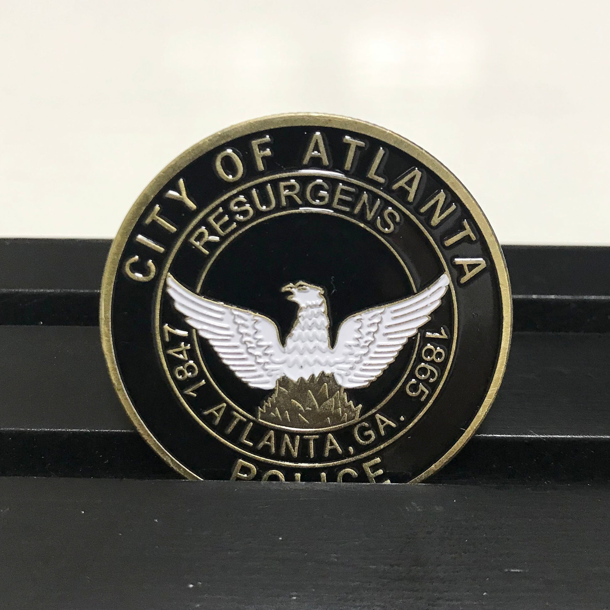 Police Challenge coin policeman officer gift for him police academy gift with desk display law enforcement gift DecoWoodo