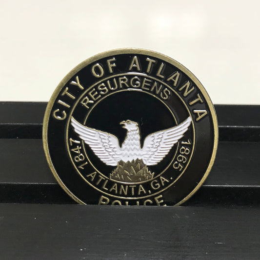 Police Challenge coin policeman officer gift for him police academy gift with desk display law enforcement gift DecoWoodo