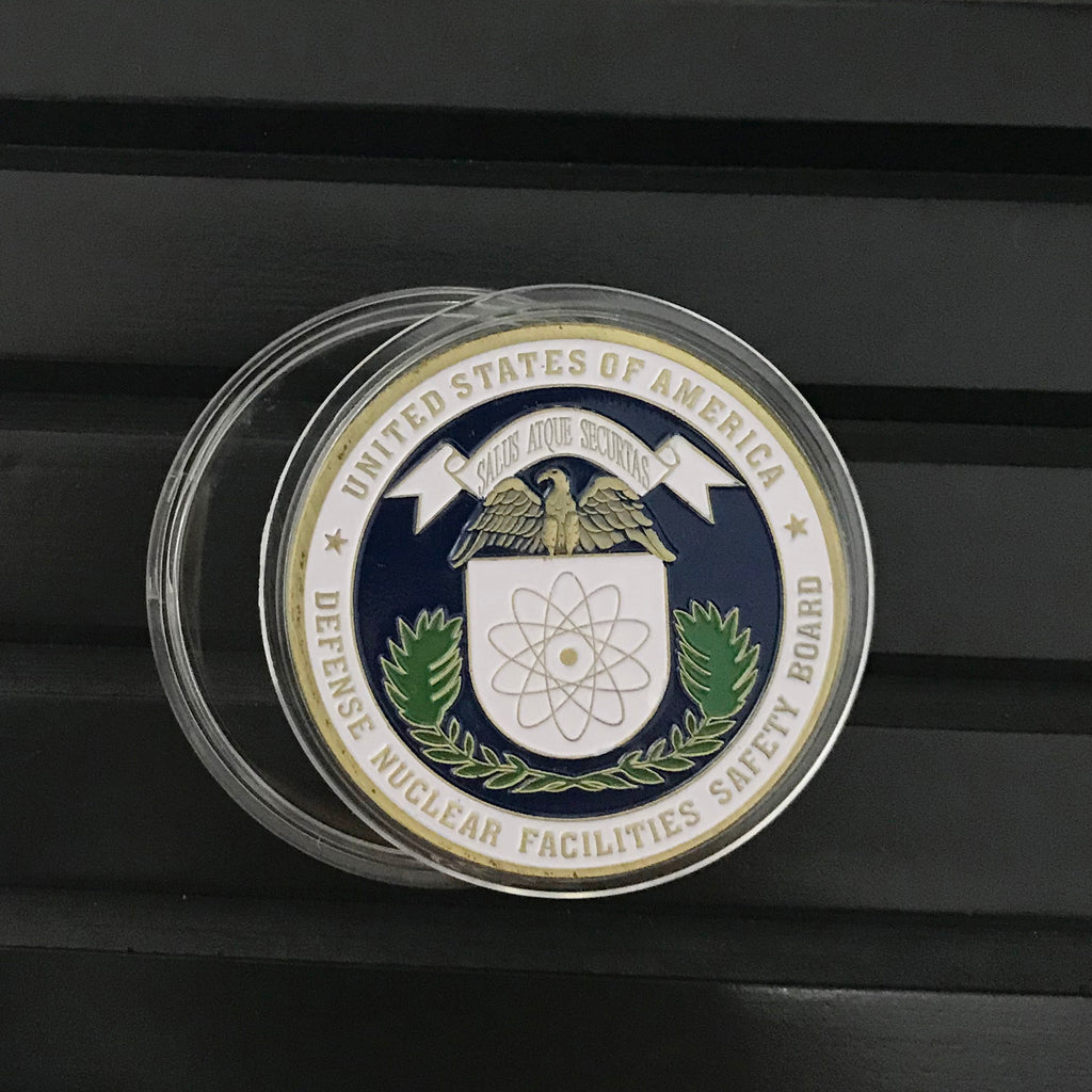 Police Challenge coin policeman officer gift for him police graduation retirement gift Defense Nuclear Facilities Safety Board Police prayer DecoWoodo