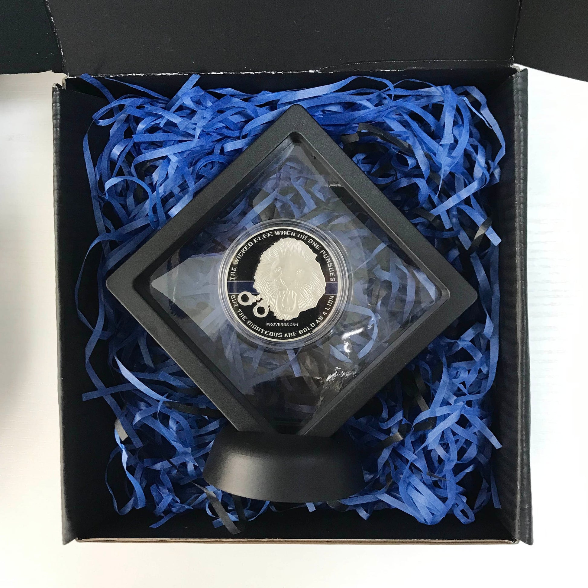 Police Challenge coin policeman officer gift for him/men LEO A Thin blue line coin law enforcement medallion police sign DecoWoodo