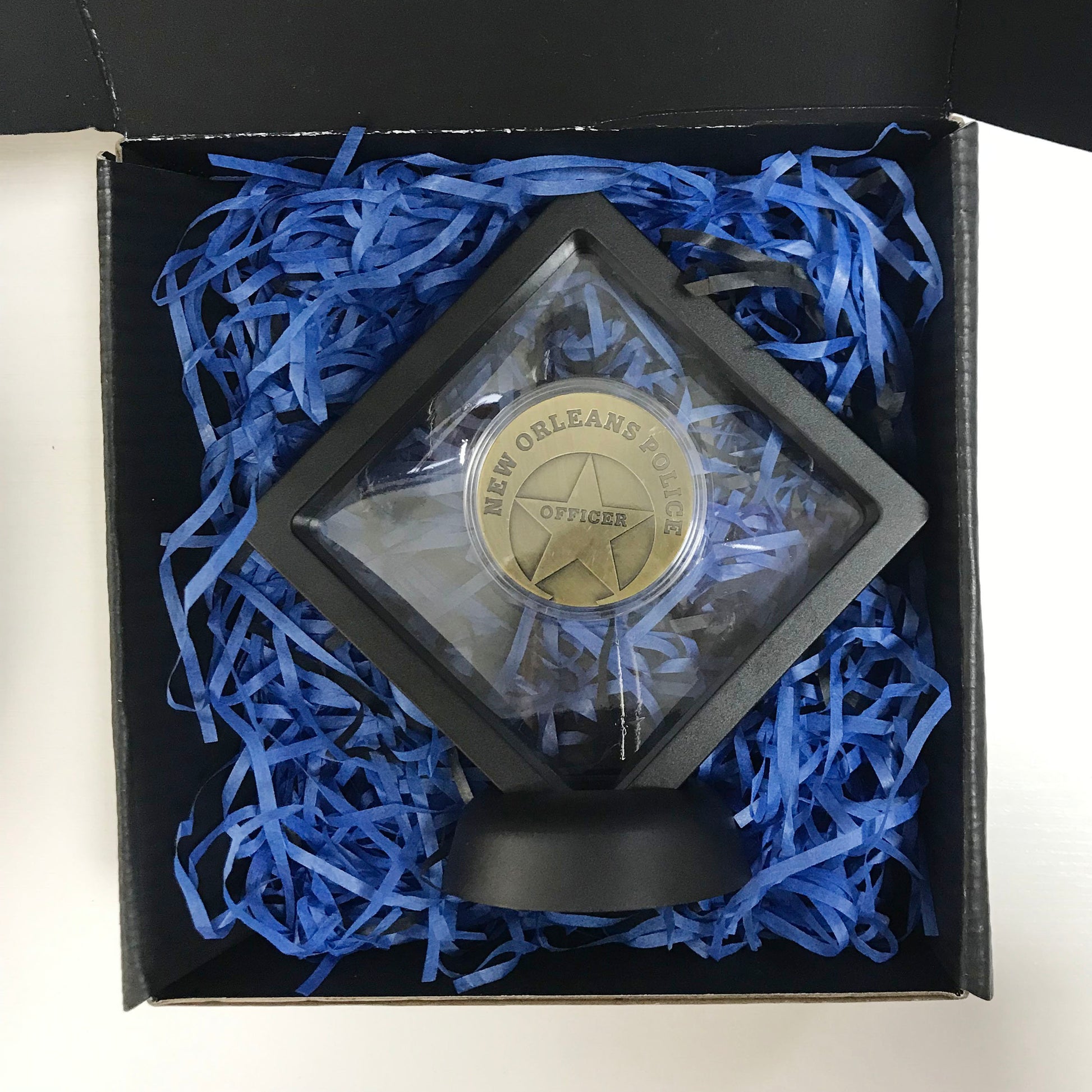 New Orleans Police  department gift St. Michael prayer Law Enforcement police Officers Prayer retirement Gift for Him/ Her DecoWoodo